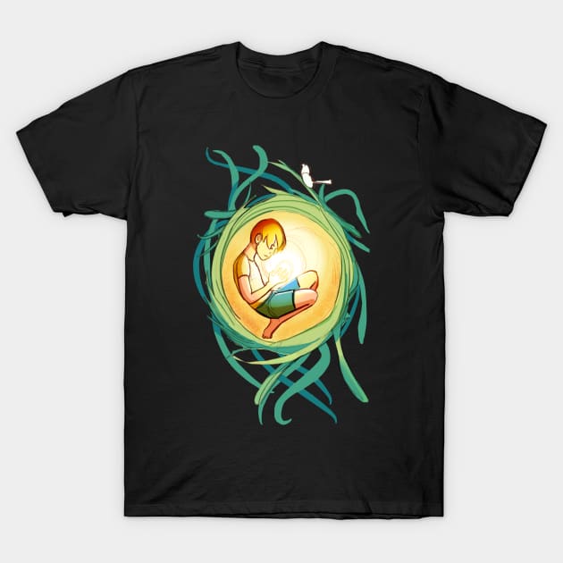 Tangled Thoughts T-Shirt by AshenShop